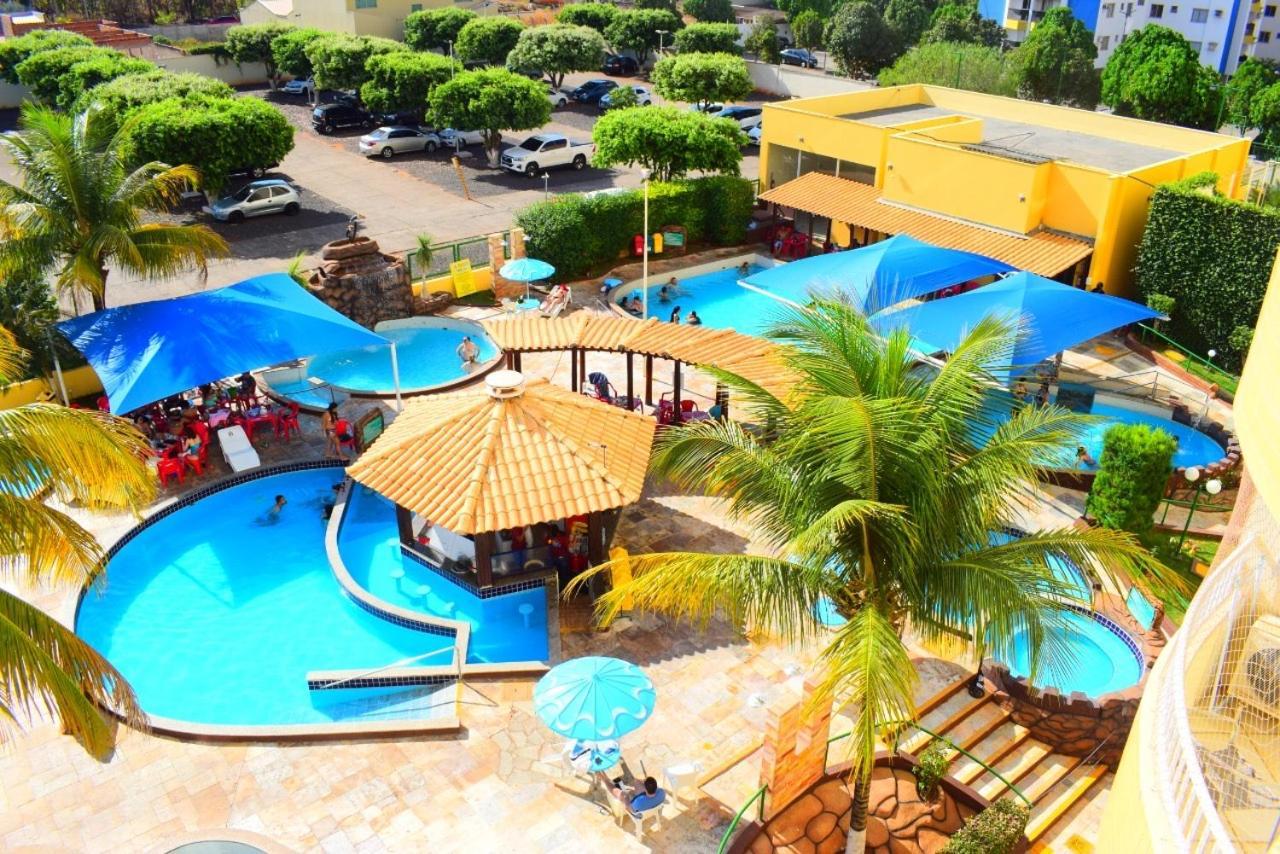 Flat Para Temporada Perto Singapura Shopping Com 7 Piscinas, Bar Molhado, Restaurante - A 3 Min Centro De Caldas Novas! Exterior photo